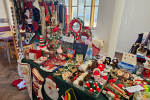 A picture of the Christmas Stall at St Andrew's Methodist Church in Filton
