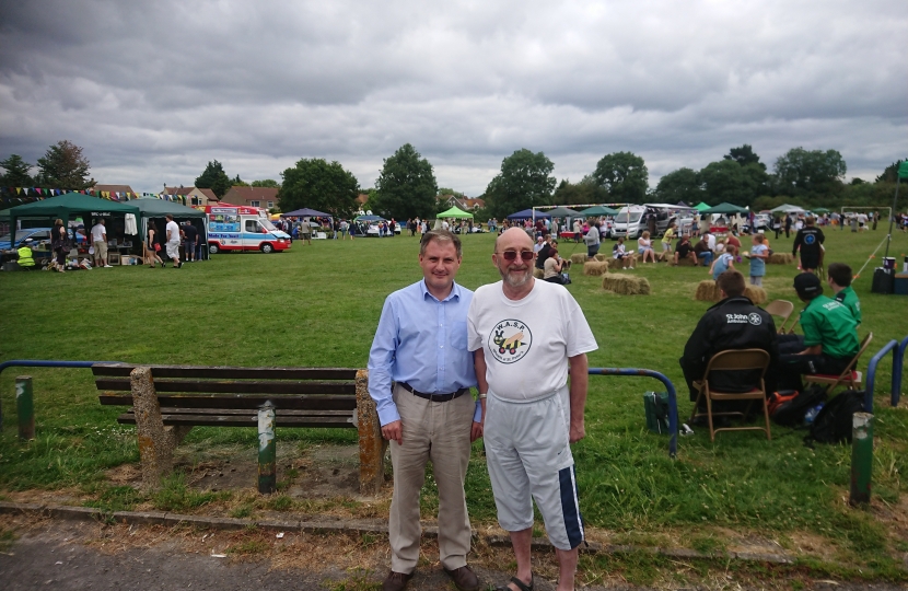 Jack Lopresti MP and Cllr Robert Griffin