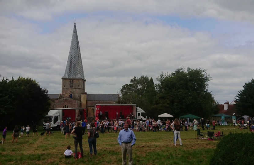 Jack Lopresti MP at The Almondsbury Summer Fête