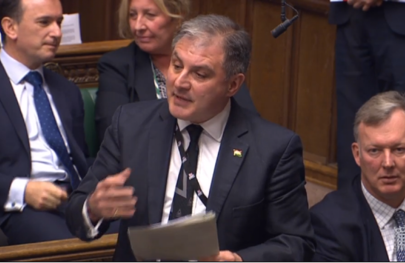 Jack Lopresti MP - DfID Questions