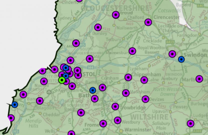 Vaccinations Centres West of England