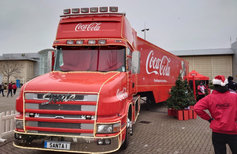 Coca Cola truck