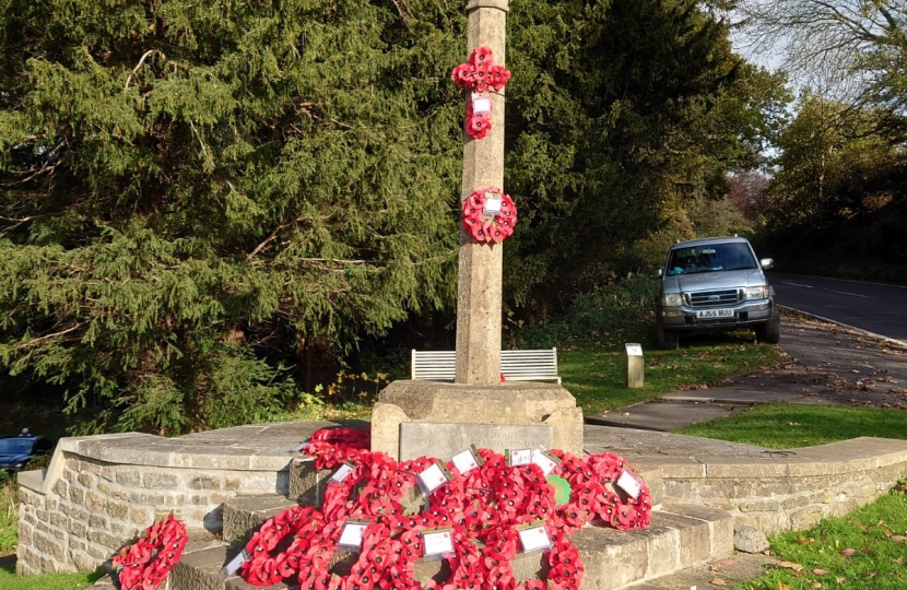 Jack Lopresti MP attending Remembrance services in November (4)