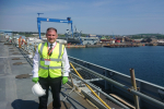 Jack Lopresti MP visiting HMS Prince of Wales