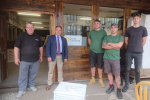 Jack Lopresti MP visiting the Compass Project