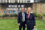 Jack and Andrea at Battersea Dogs and Cats Home