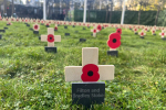 The Filton and Bradley Stoke Tribute at the Garden of Remembrance.