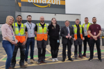 Jack visits local employer; Amazon