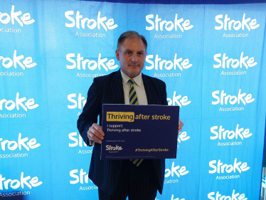 Jack at the World Stroke Day Reception